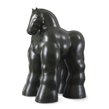 Copy art modern bronze sculpture small size fernando botero hand horse sculpture